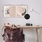 Stupell Industries Boho Two Tone Moon Sun 2pc Canvas Wall Art Set Design by Nina Blue